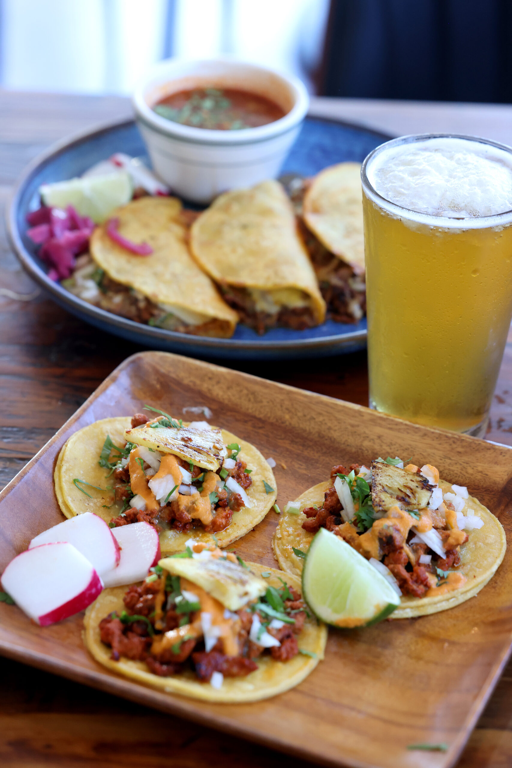 Tacos at Parkside eats