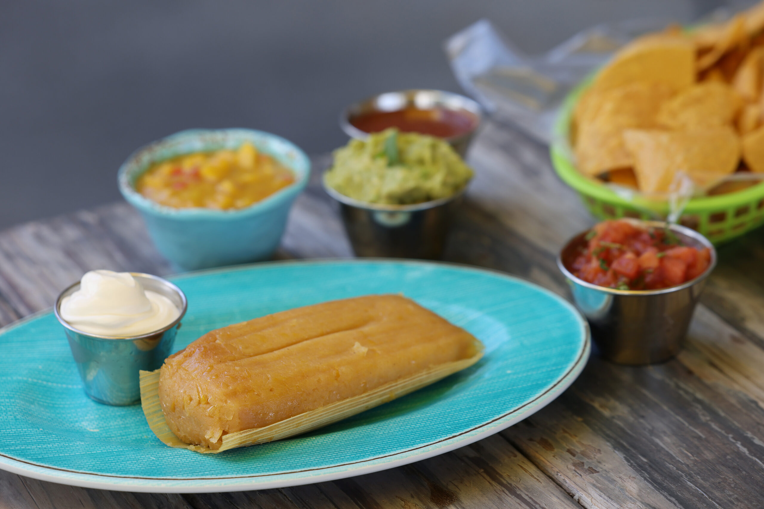 Tamal de Elote at Don Julio's Latin Grill in Rohnert Park Monday, April 13, 2026. (Beth Schlanker / The Press Democrat)