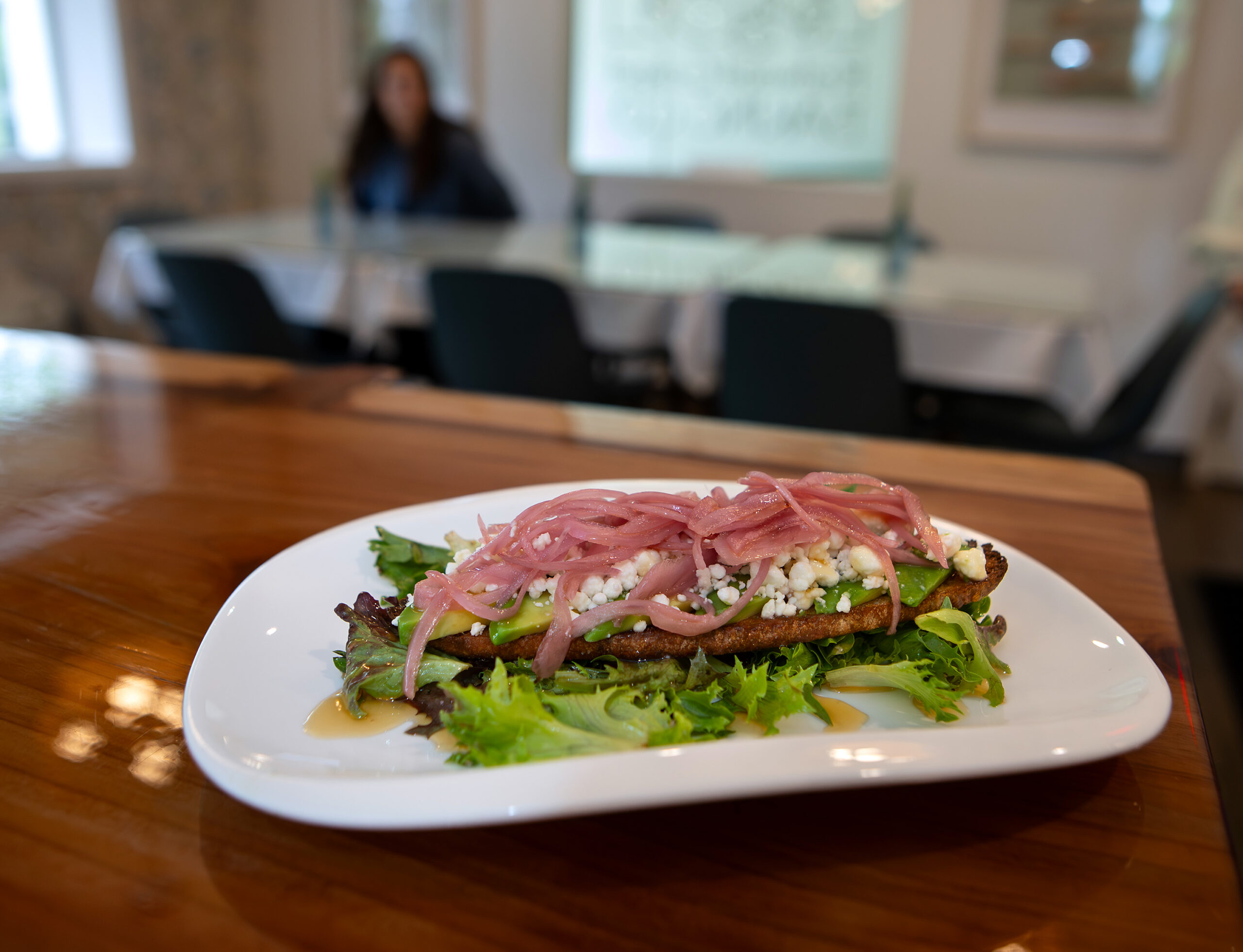 Avocado toast from Redwood Gospel Mission Baking Co.