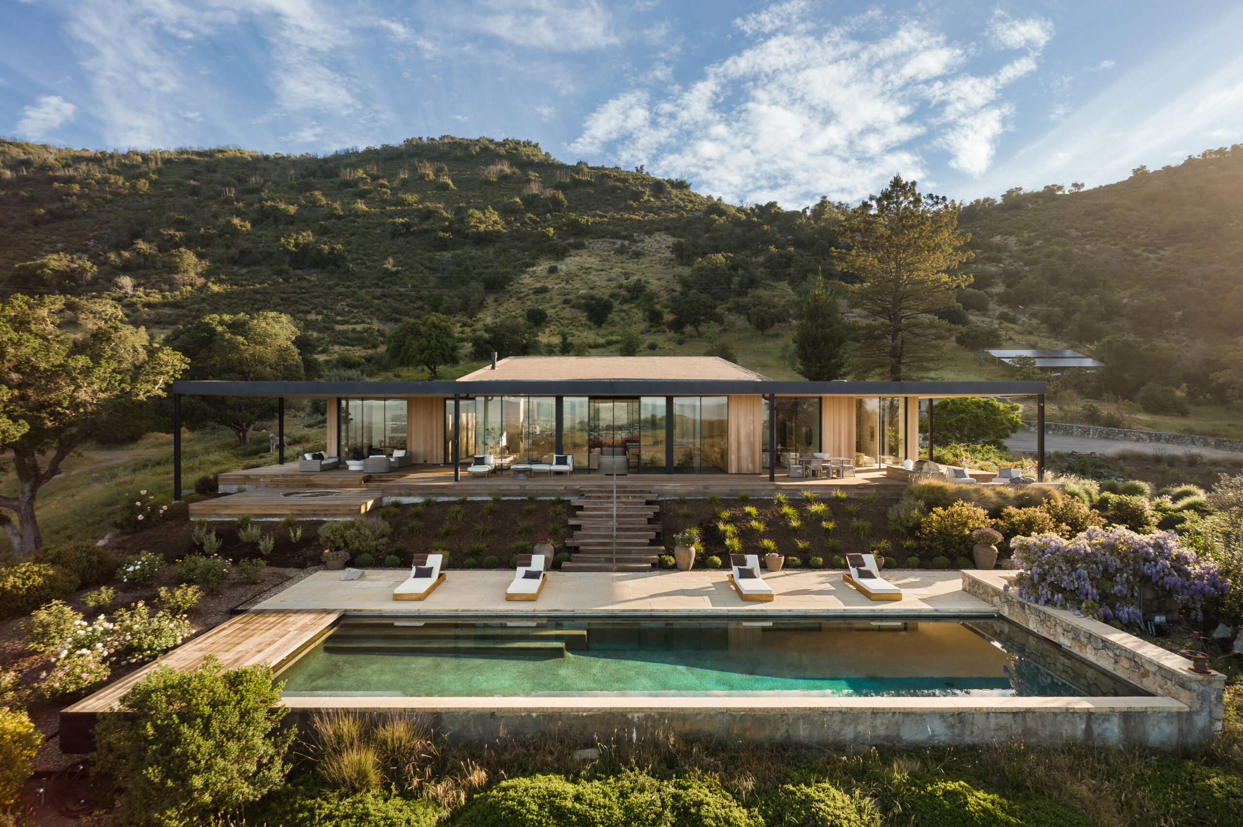 Modern Home of Late Multimedia Pioneer for Sale in Sonoma