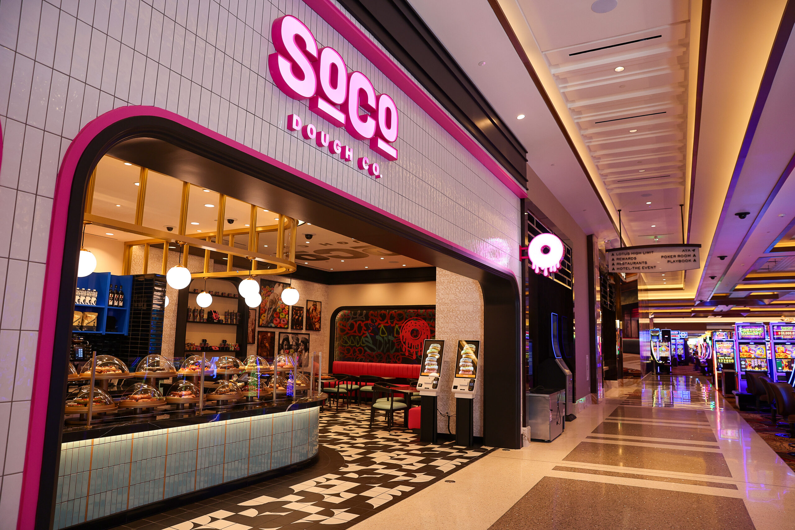 The SoCo Dough Co. doughnut shop at Graton Resort