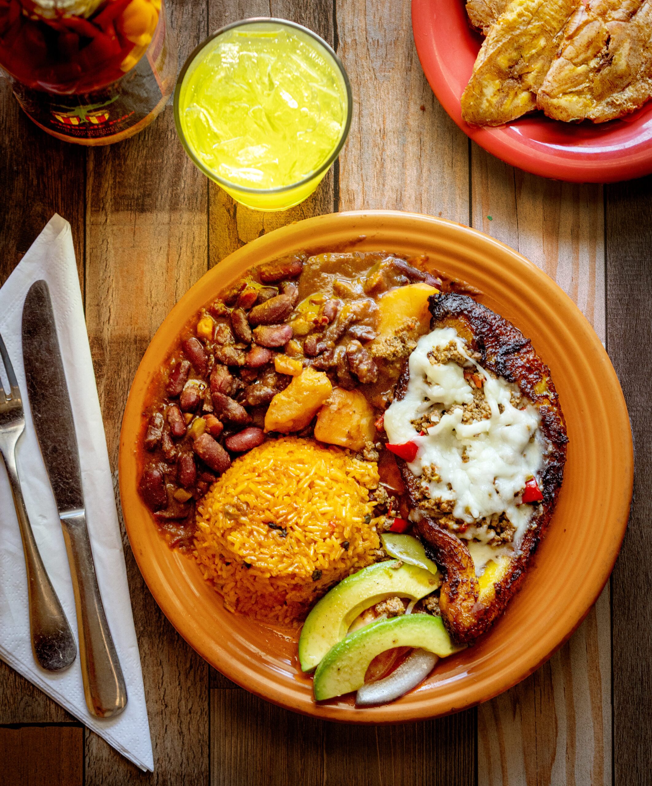 Canoa con Carne Molida from El Coqui Puerto Rican Cuisine