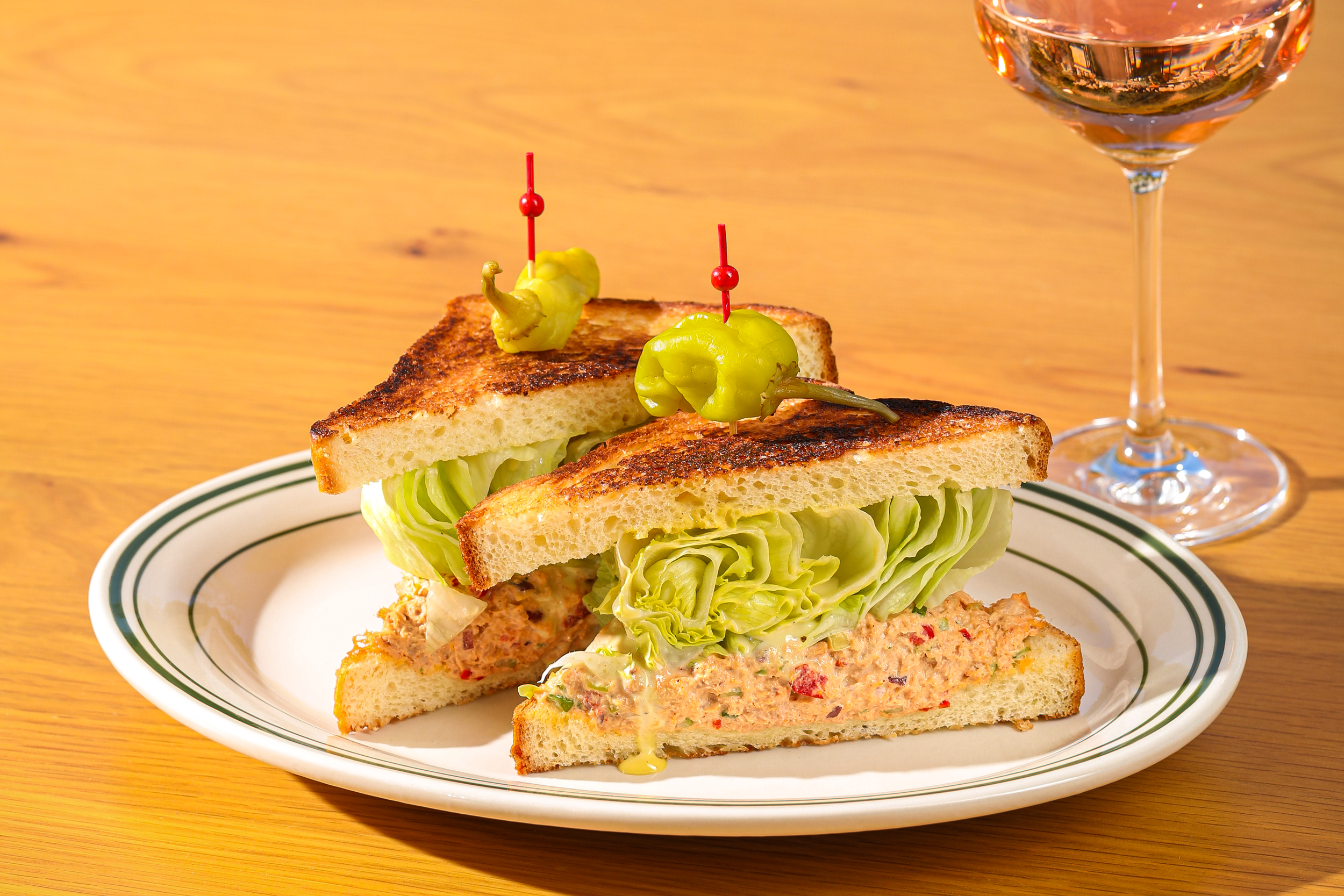 retro tuna salad sandwich