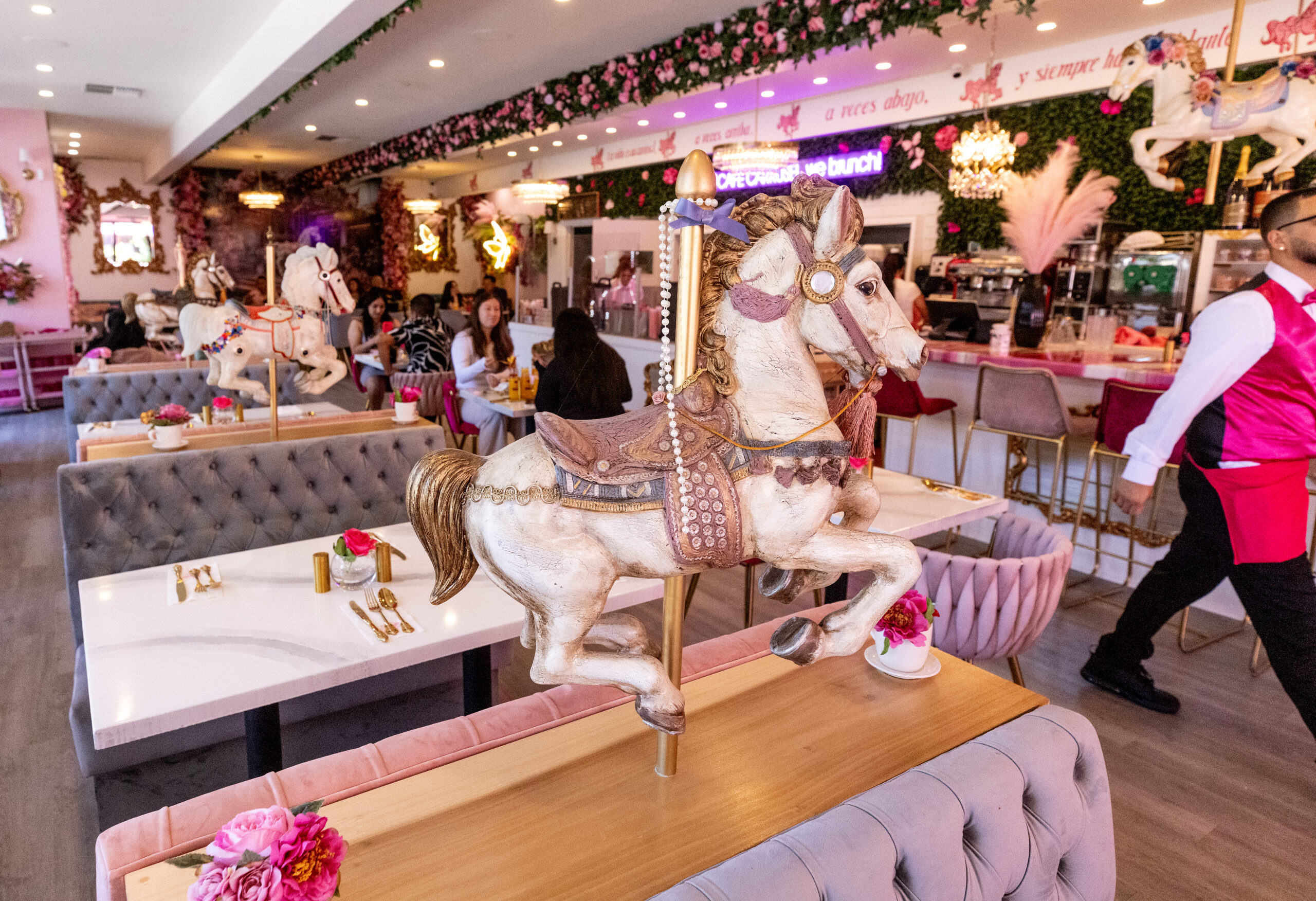 The new Carrusel restaurant is now open Tuesday, June 23, 2026 in downtown Santa Rosa. (John Burgess/The Press Democrat)