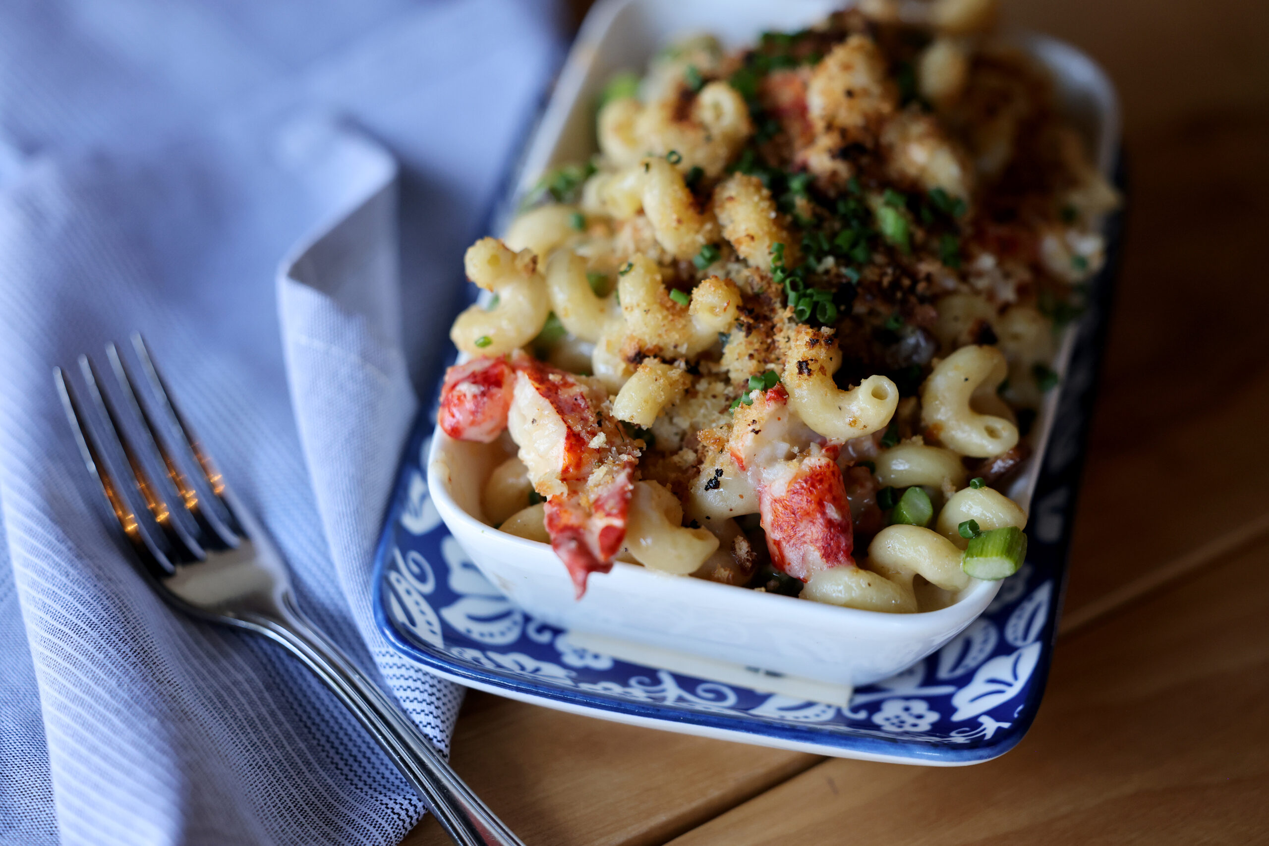 Lobster Mac n’ Cheese at Seared steakhouse in Petaluma