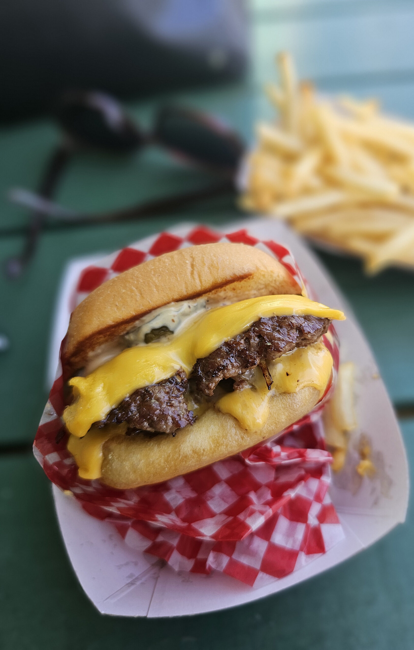 The burger at Little Lou's at Jack's Filling Station in Sonoma is one of the best things our dining editor ate this month