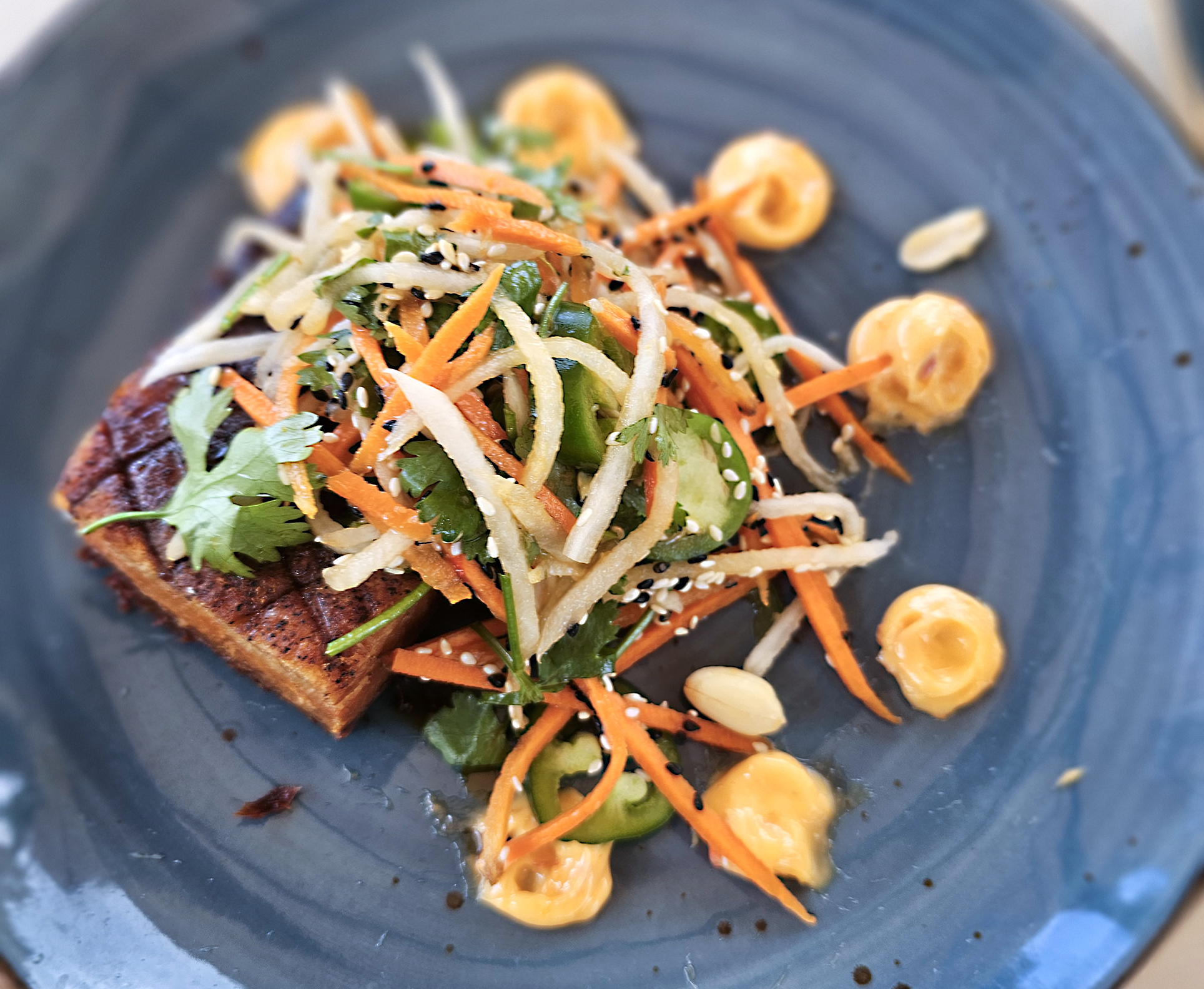 Banh mi-style pork belly at Salt & Stone in Kenwood.