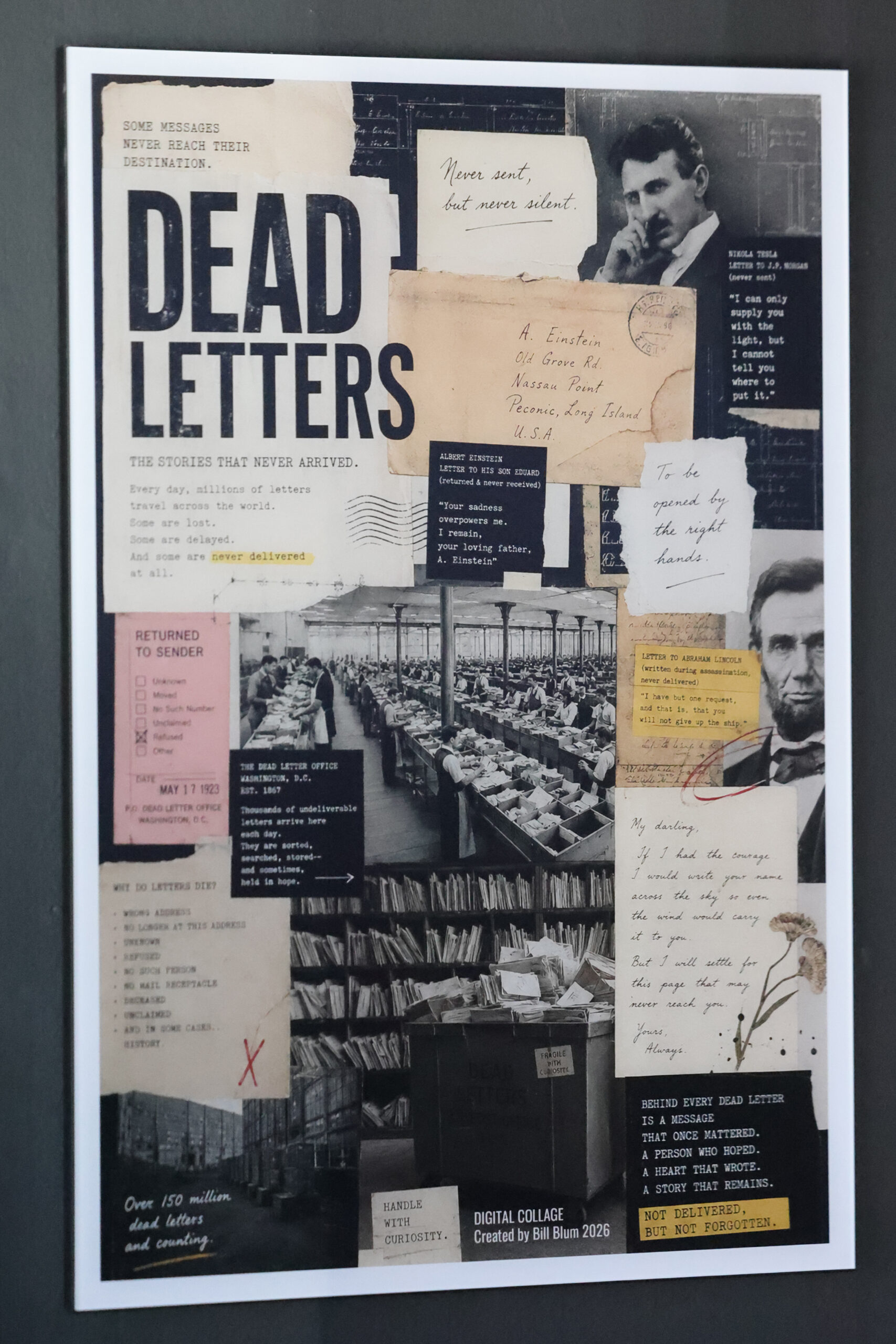 The decor at Dead Letter restaurant in Sonoma