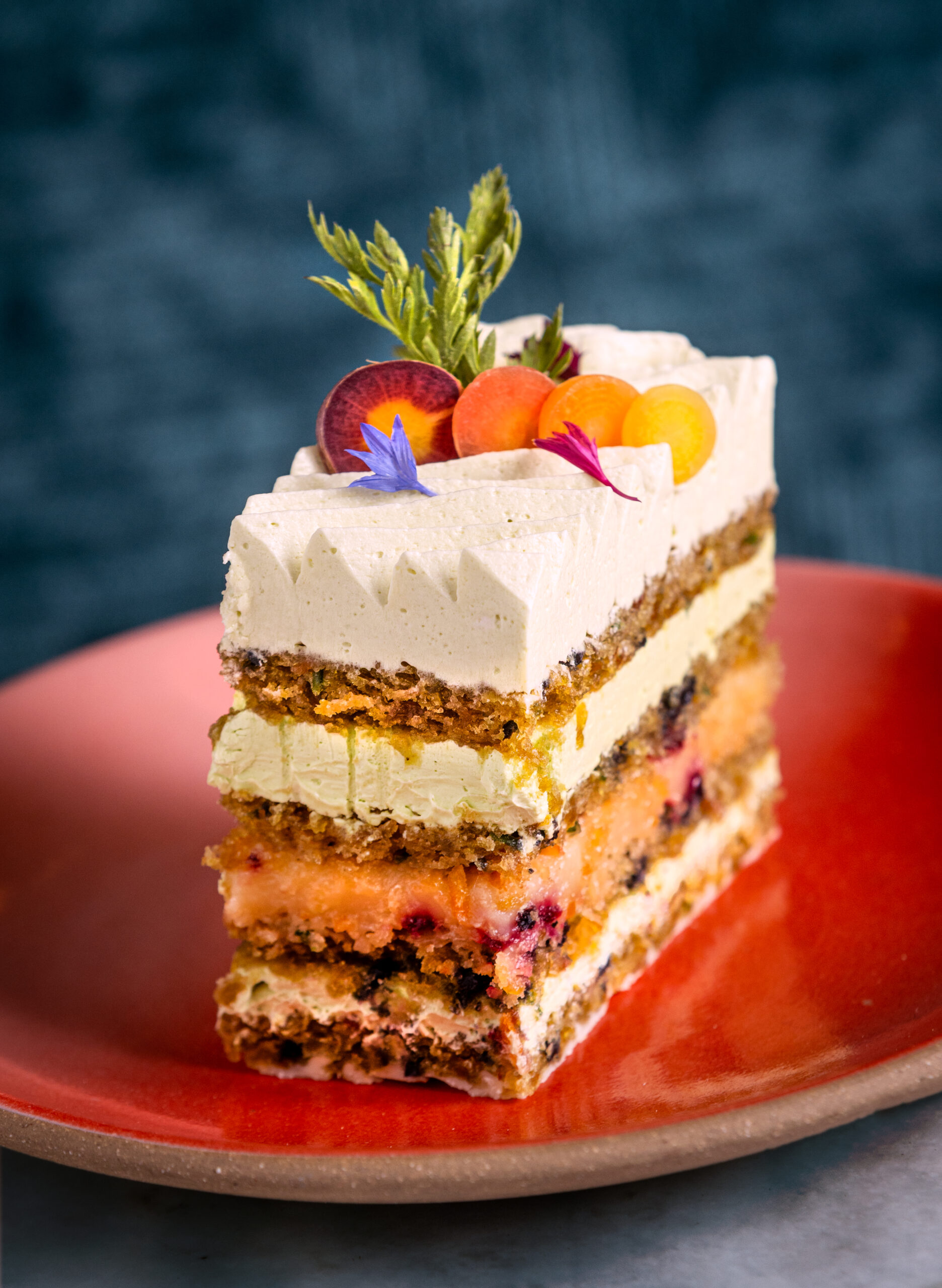 Carrot cake from Little Saint in Healdsburg