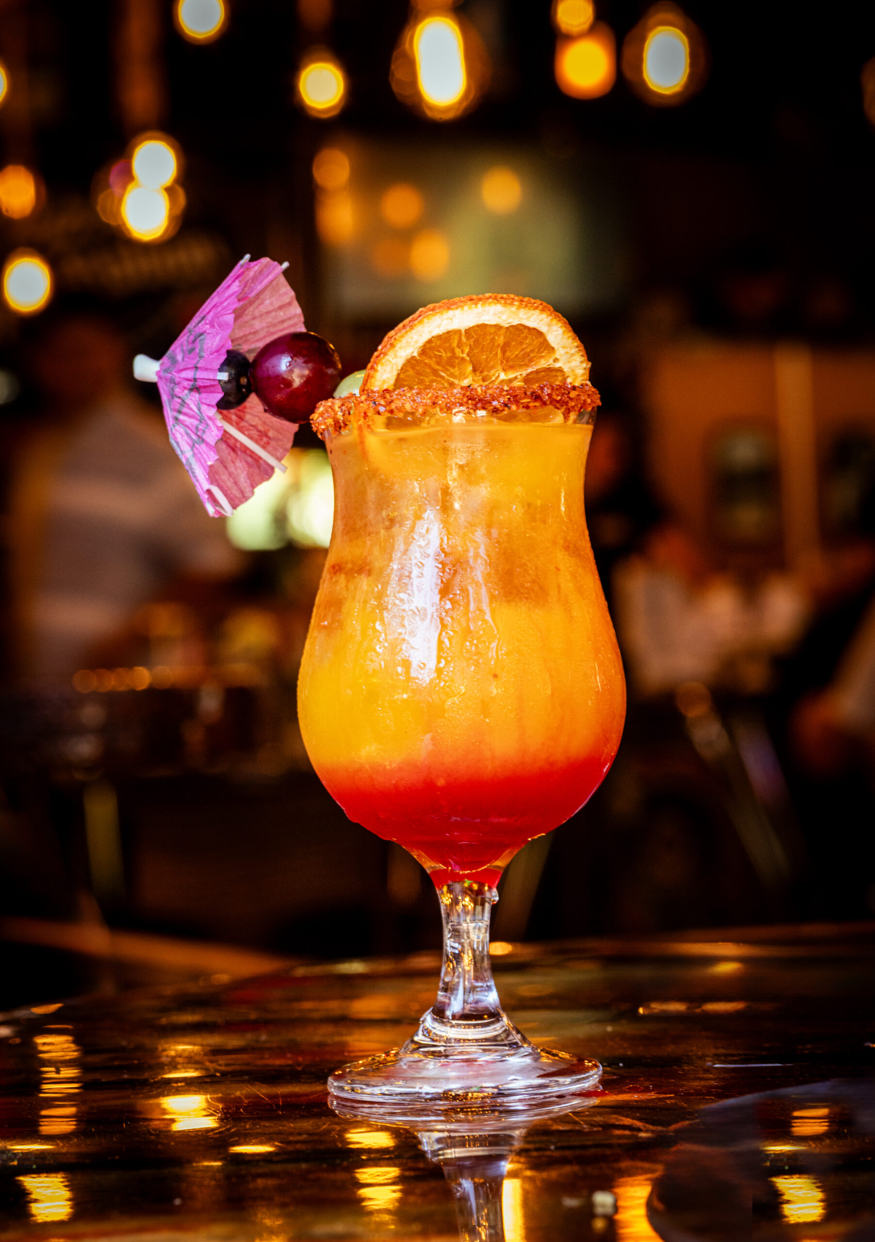 A cocktail at Saucy Mama's Jook Joint