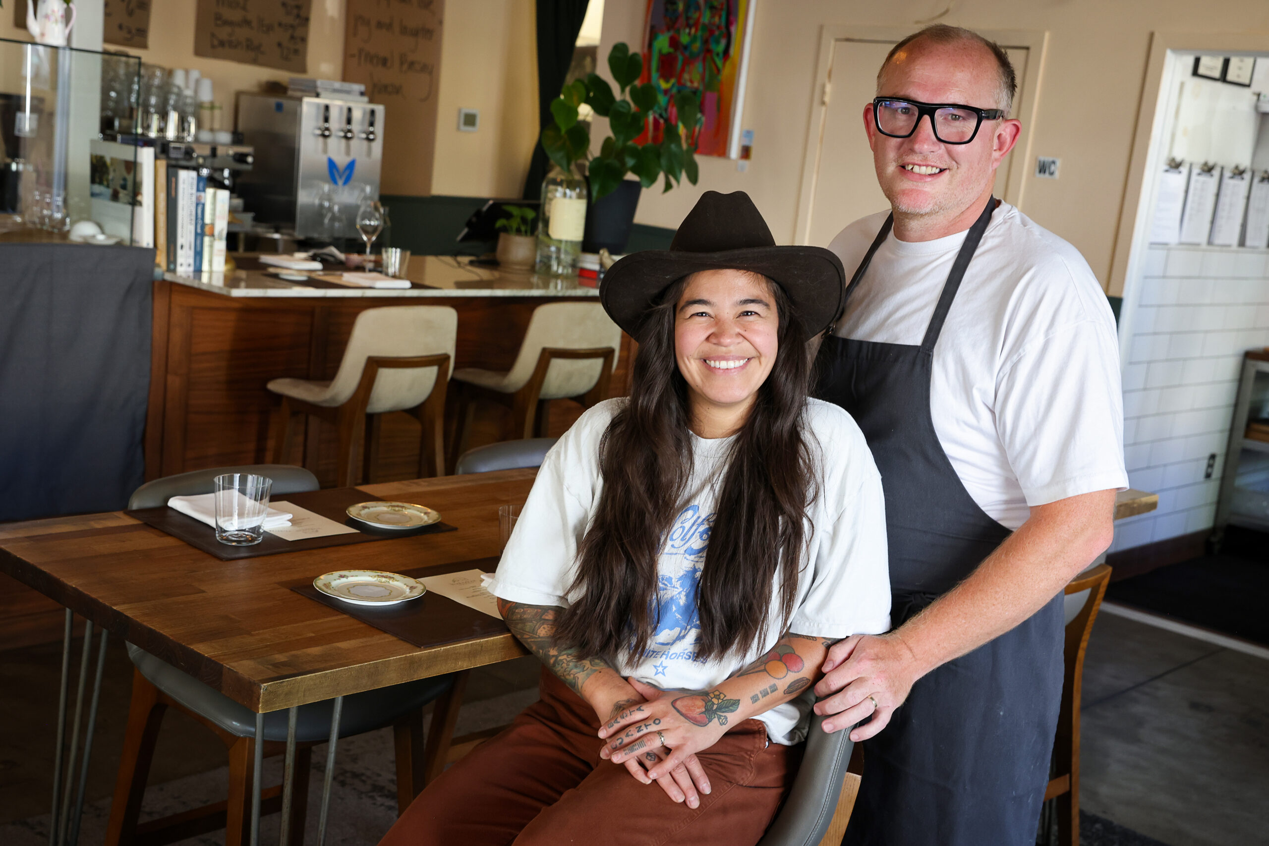 Troubadour Bread & Bistro owners Sean and Melissa McGaughey 