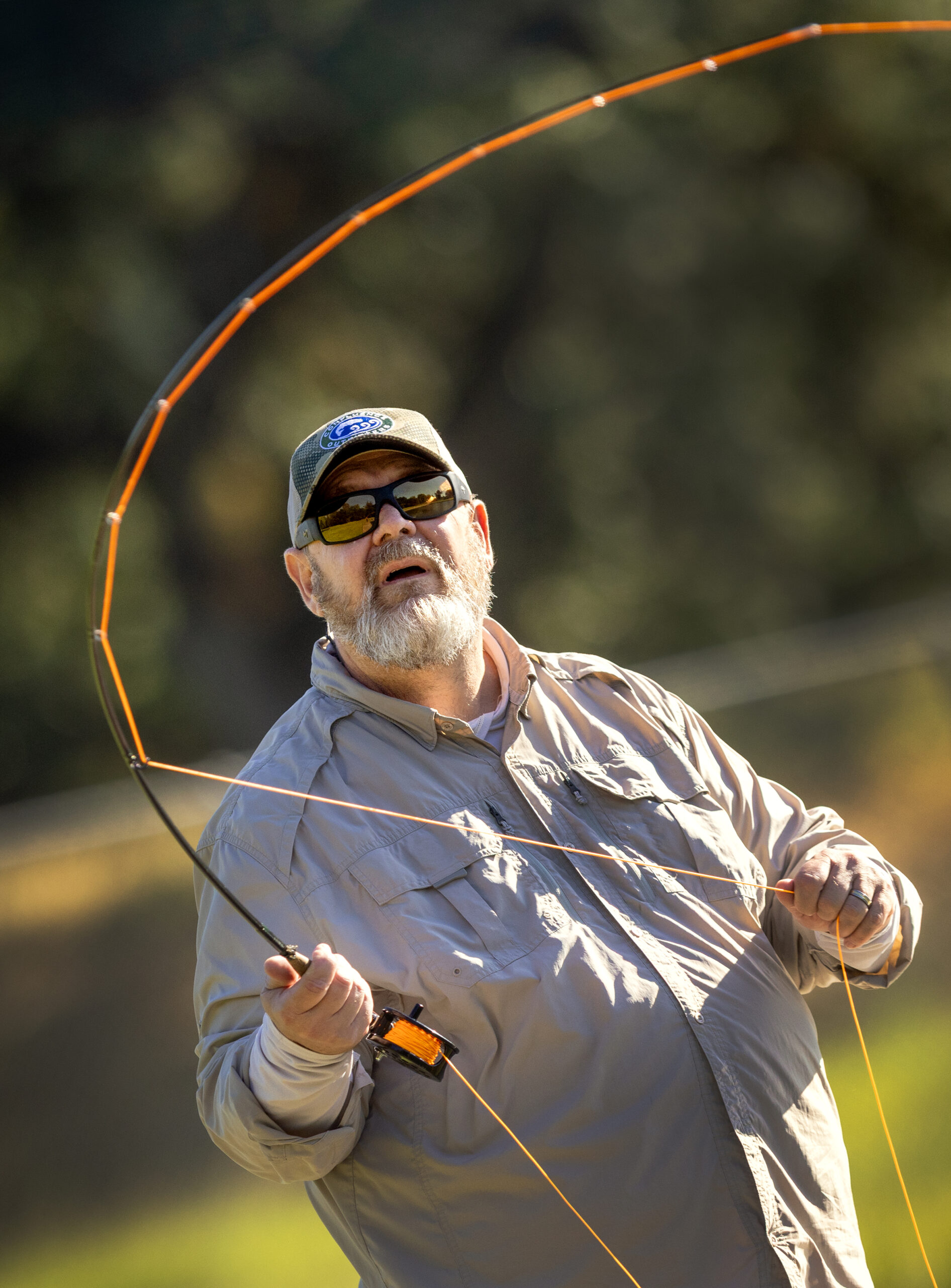 Outdoor fly fishing