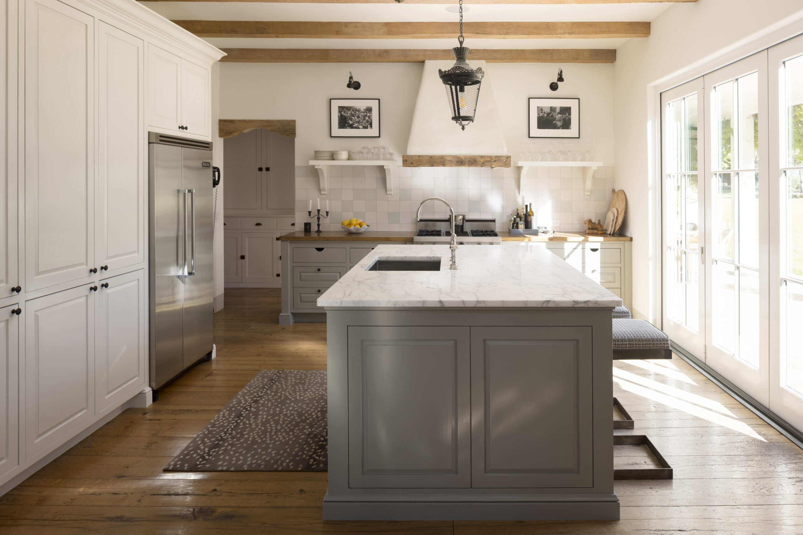 Kitchen in Cape Dutch style home