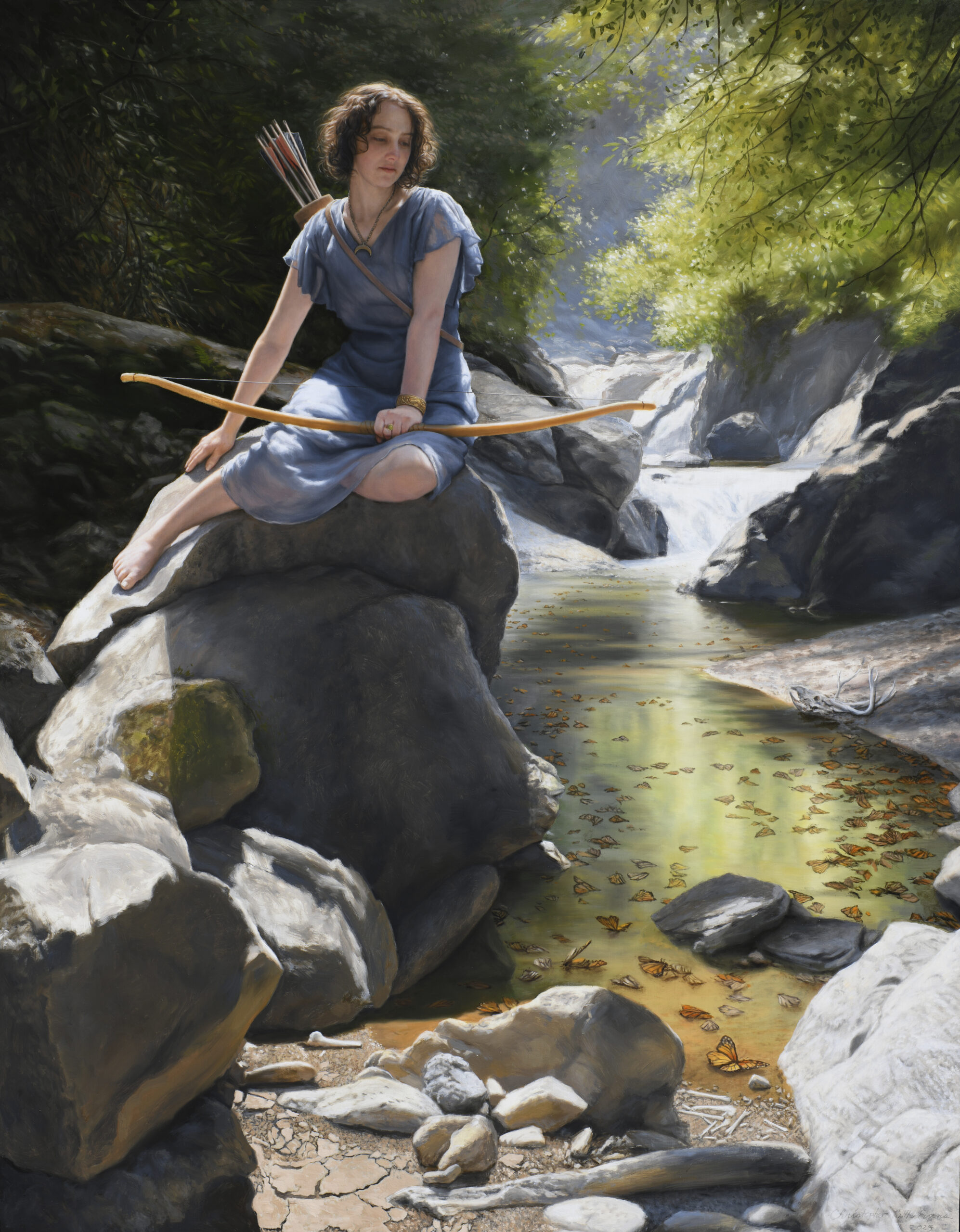 Healdsburg artist Christopher Leith Evans paints realistic landscapes and other scenes