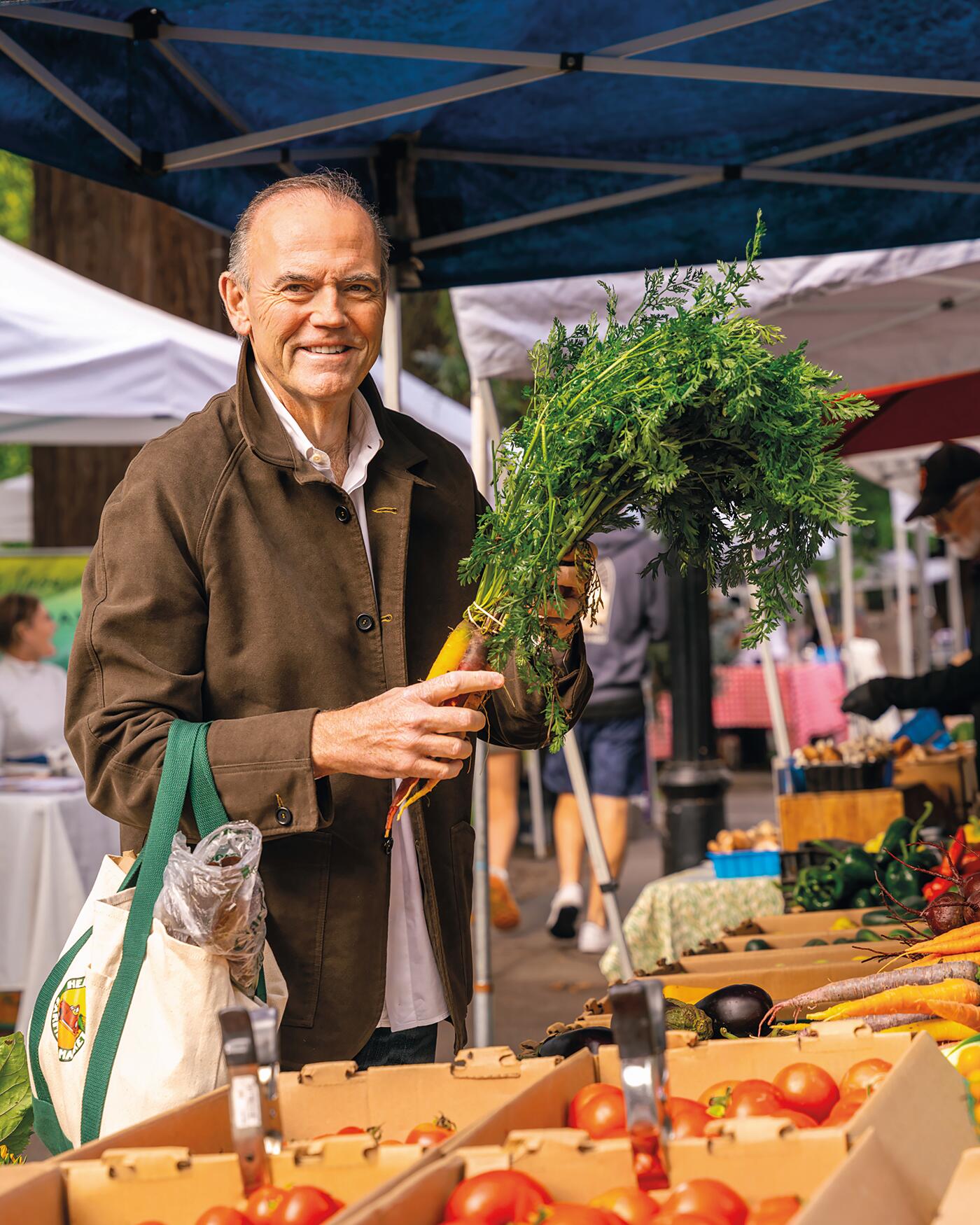 James Beard Award-winning chef Charlie Palmer penned his cookbook "Wineland" with Healdsburg journalist Matt Villano
