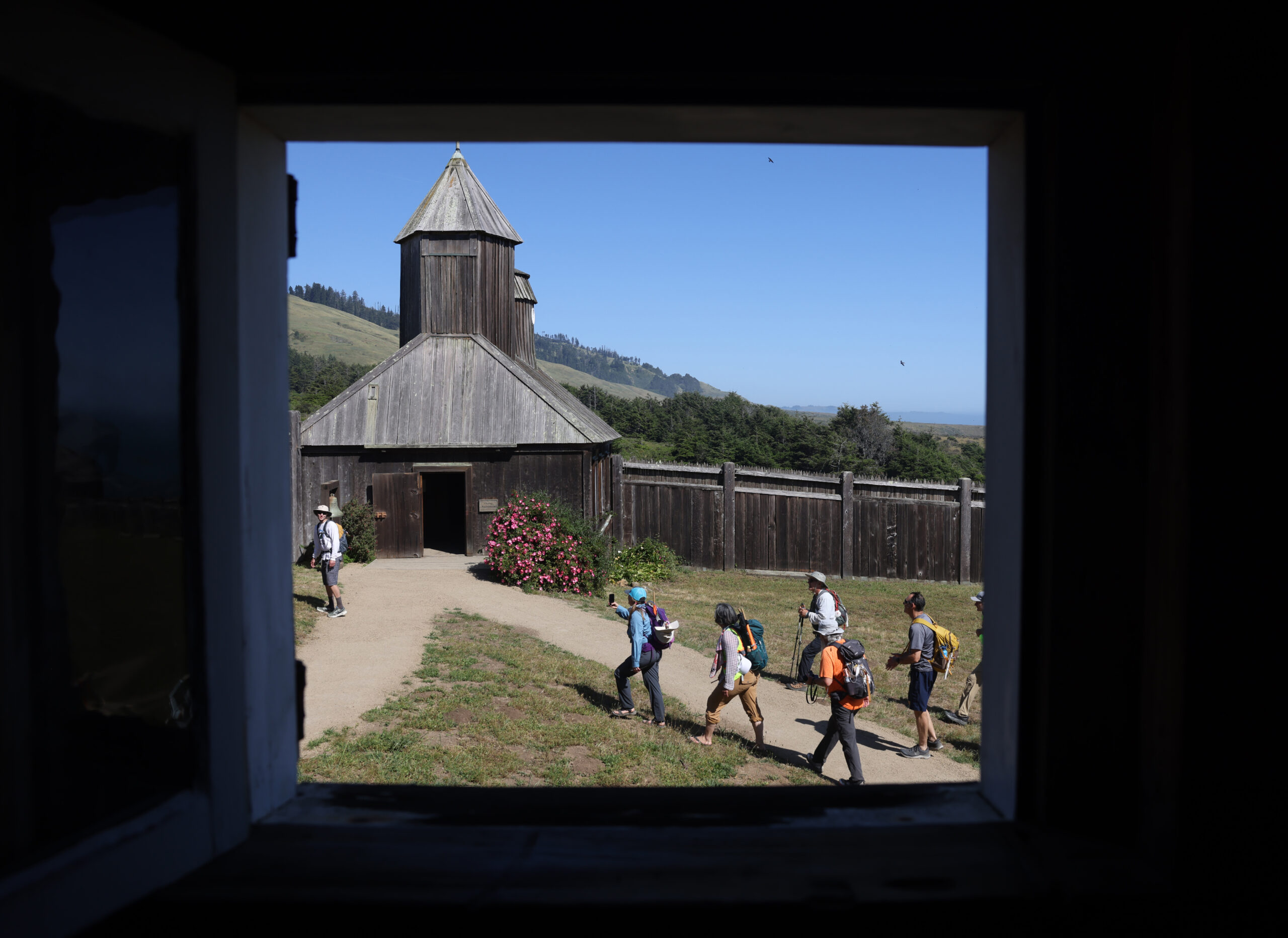 The Camino de Sonoma ends at Fort Ross