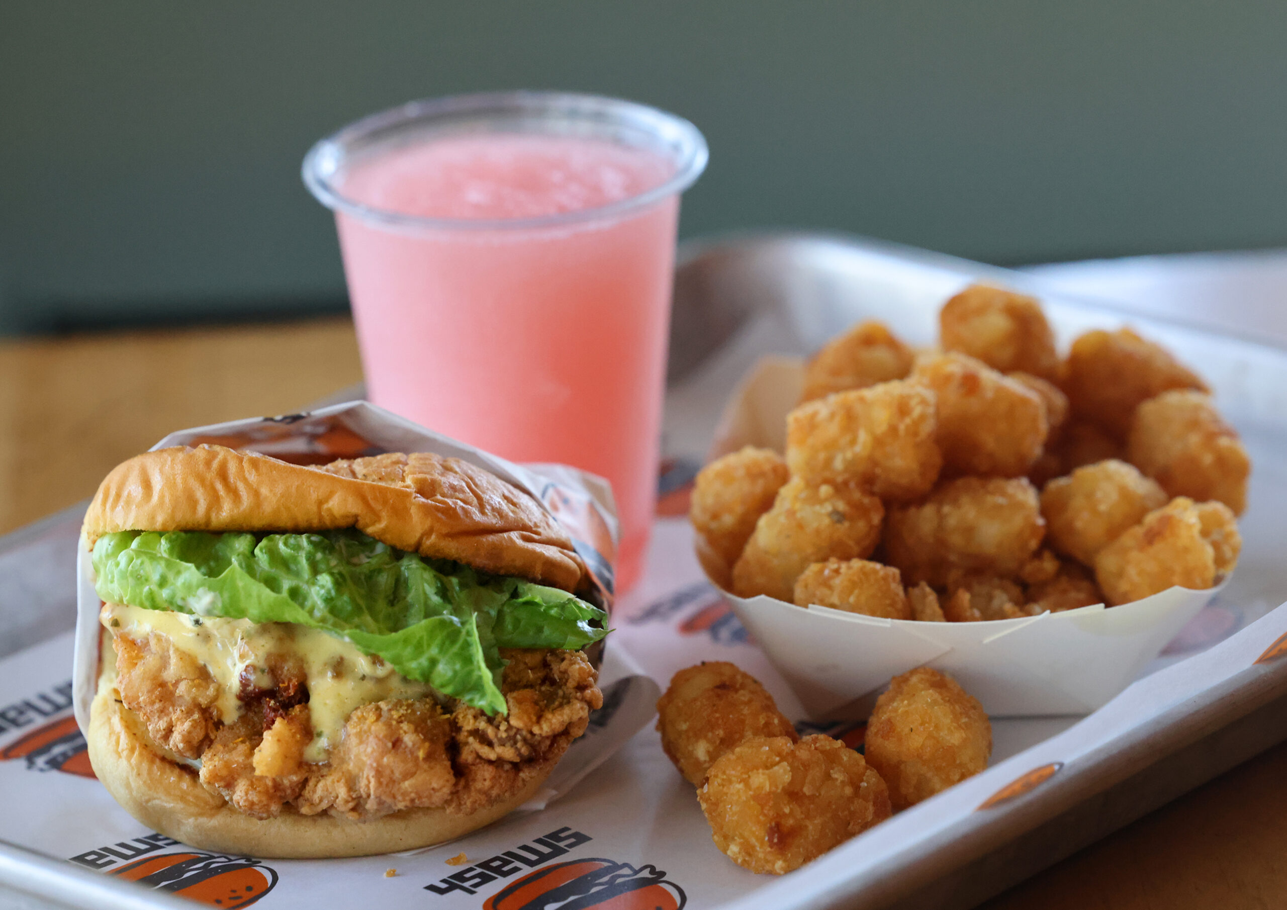 Smash Fried Chicken Sando
