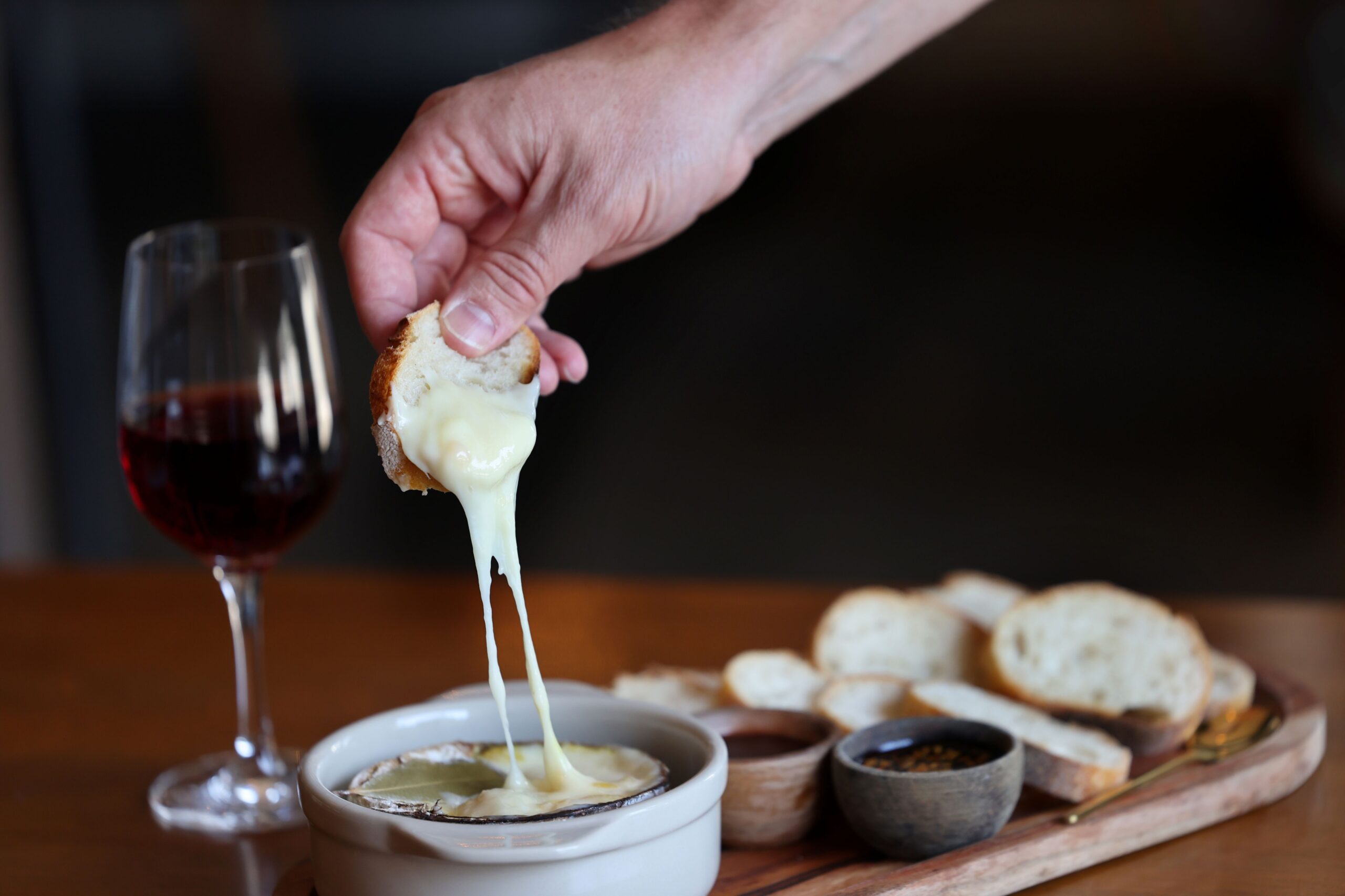 The Cheese Pull, at Taste Petaluma in Petaluma Tuesday, Aug. 11, 2026. (Beth Schlanker / The Press Democrat)
