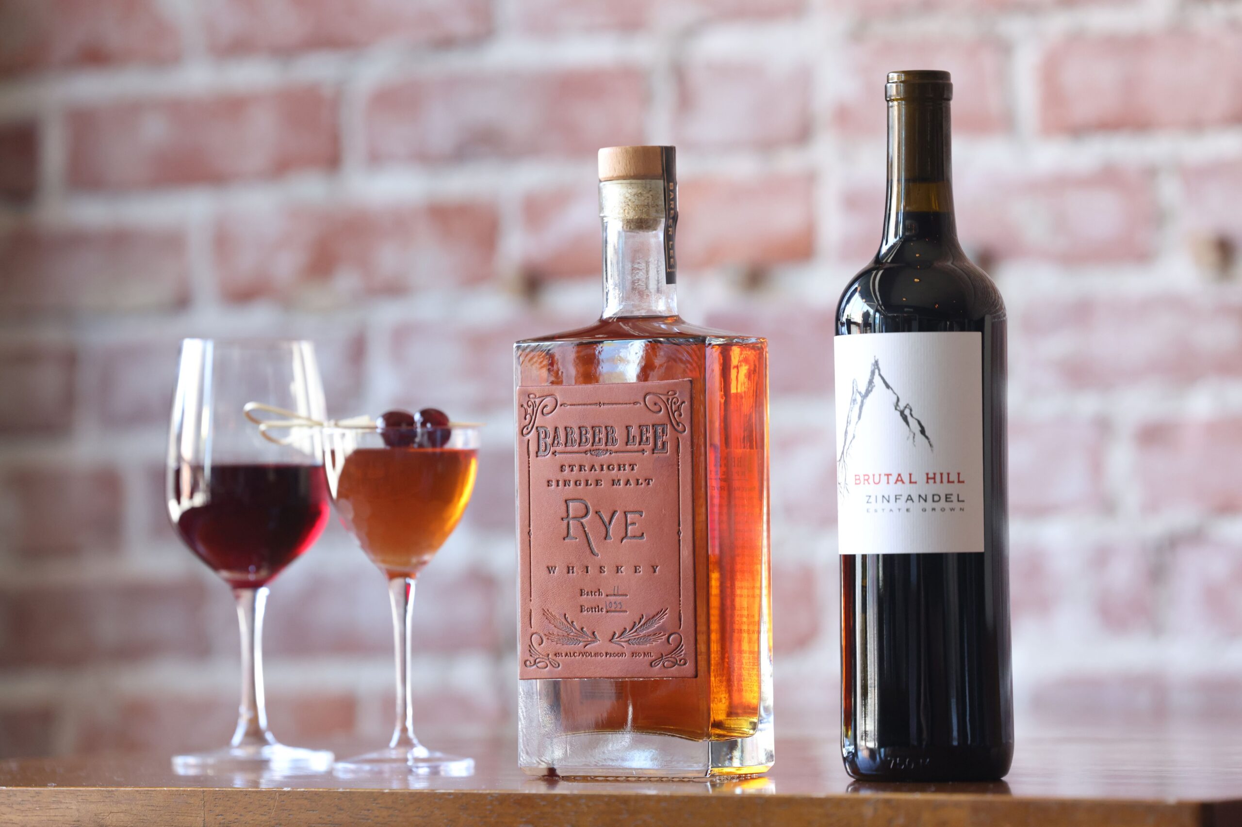 Barber Lee Rye Whiskey and the Brutal Hill Zinfandel at Taste Petaluma