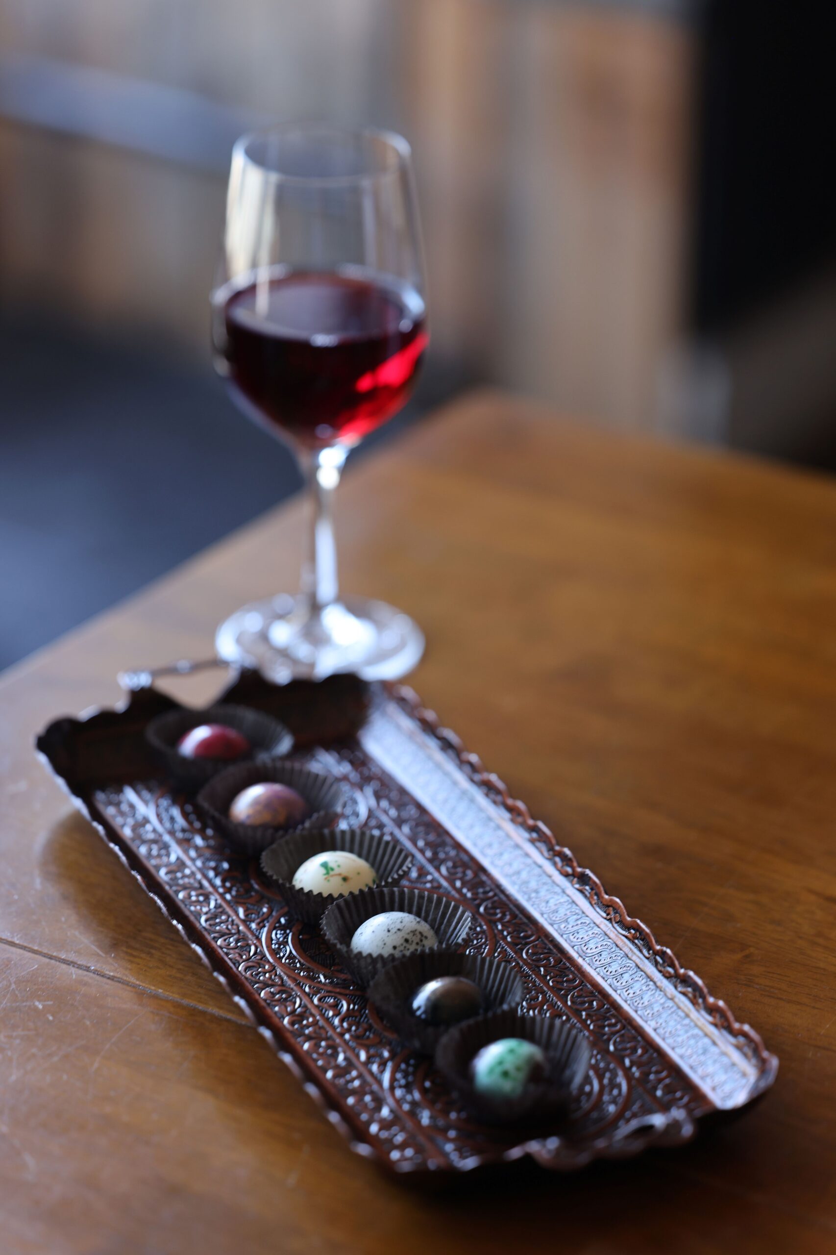 Mad Chocolates truffles at Taste Petaluma