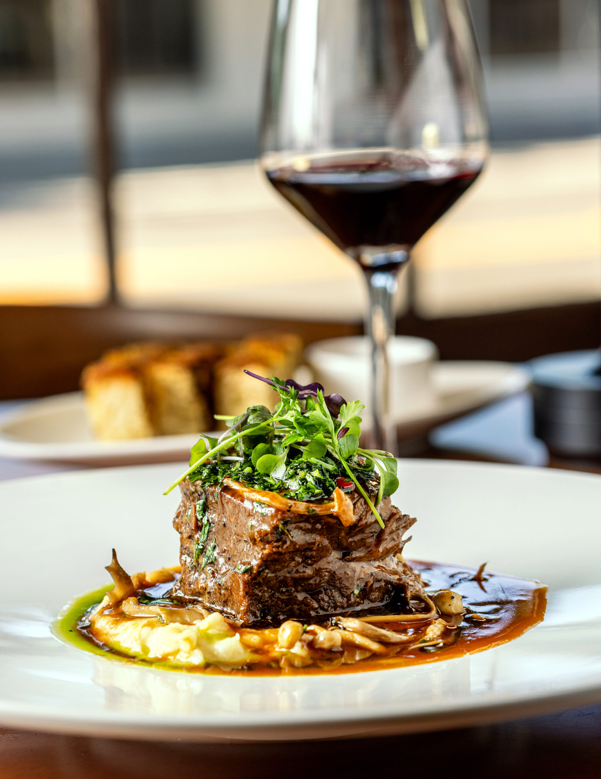 Short ribs at Capriciano Osteria