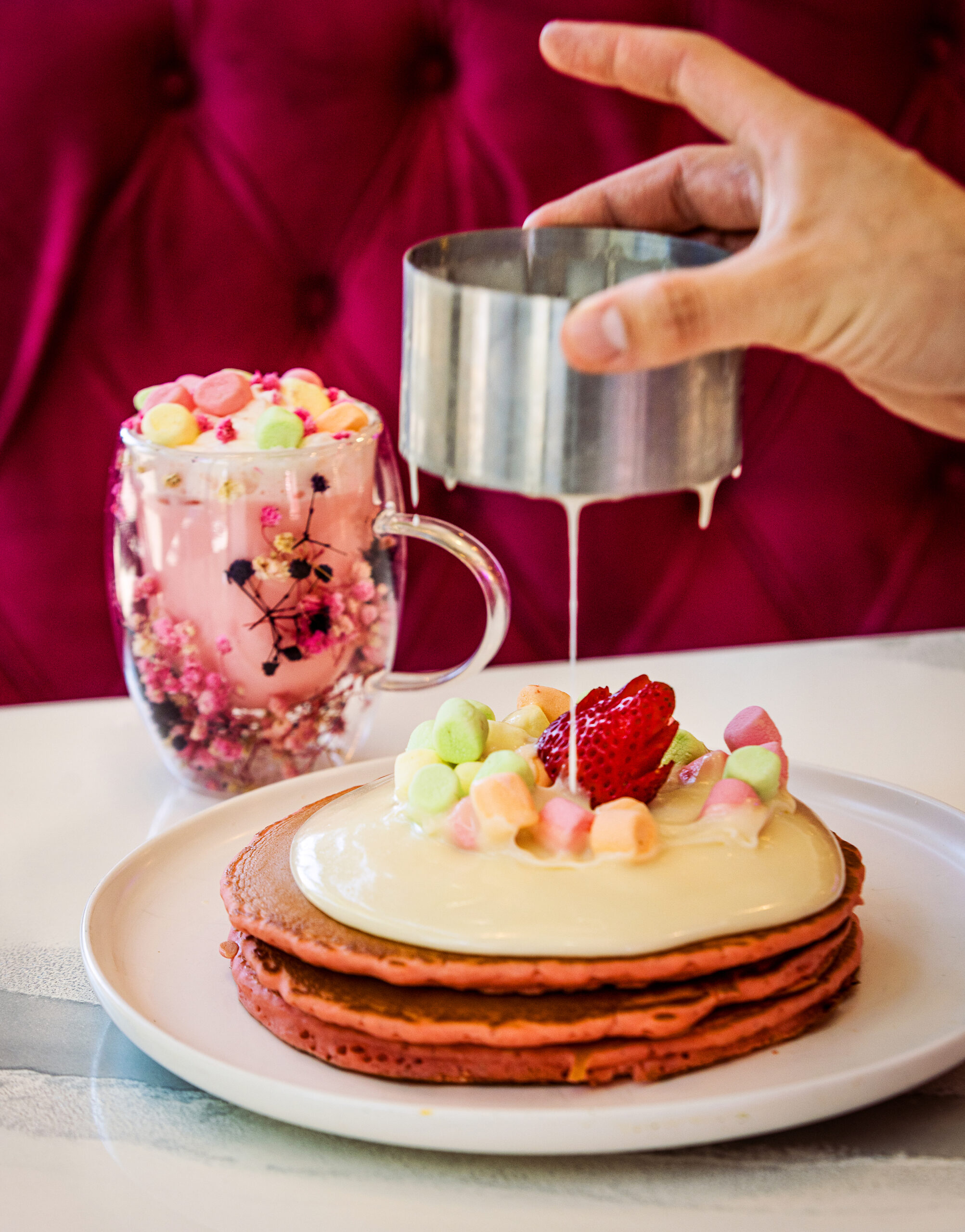 Pancakes at Café Carrusel in Santa Rosa