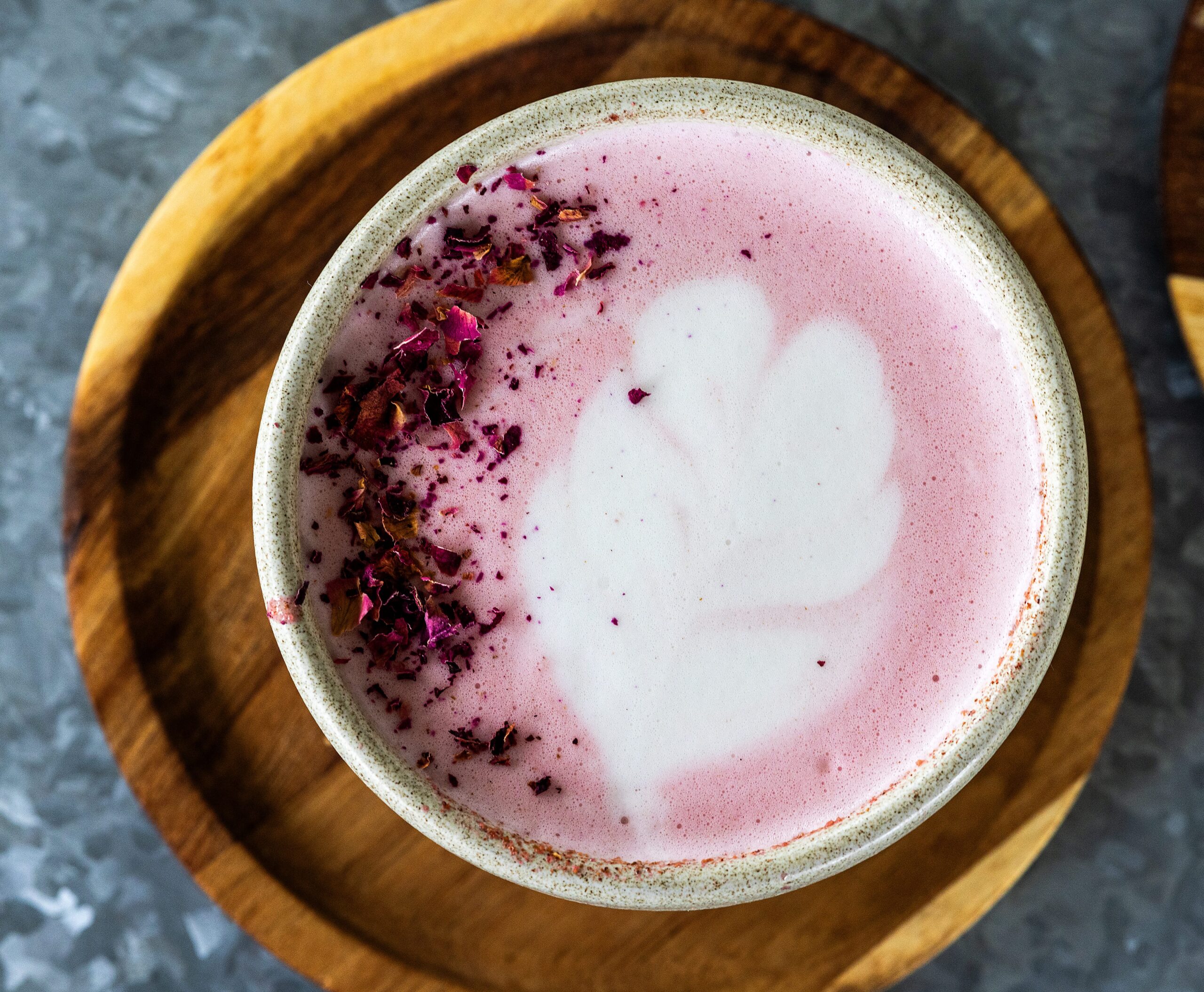 A Red Eye Latte from the Dolce Rosa Café Thursday, August 20, 2026 in Santa Rosa. (John Burgess/The Press Democrat)