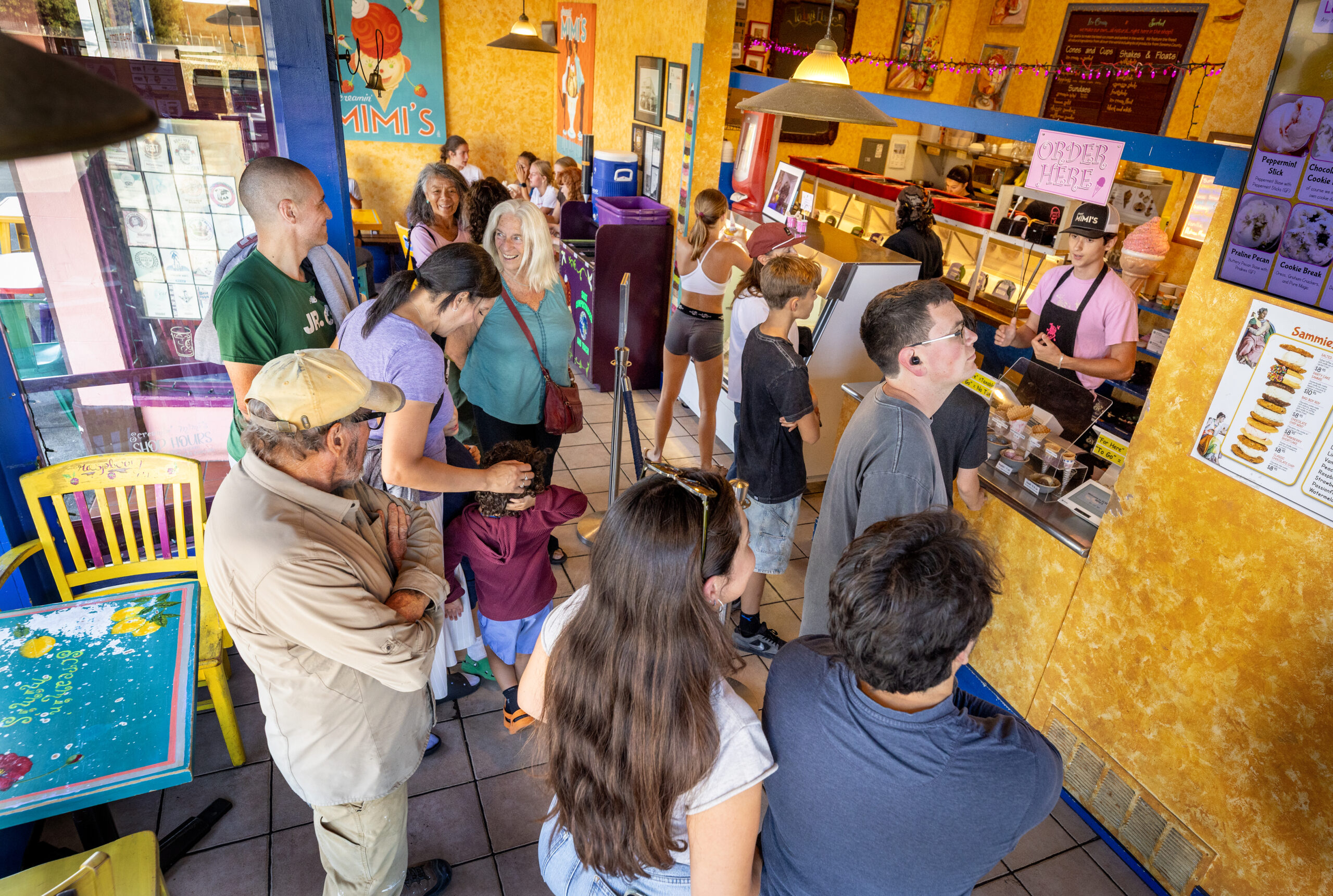 Owner Maraline Olson opened Screamin’ Mimi’s in Sebastopol 31 years ago.