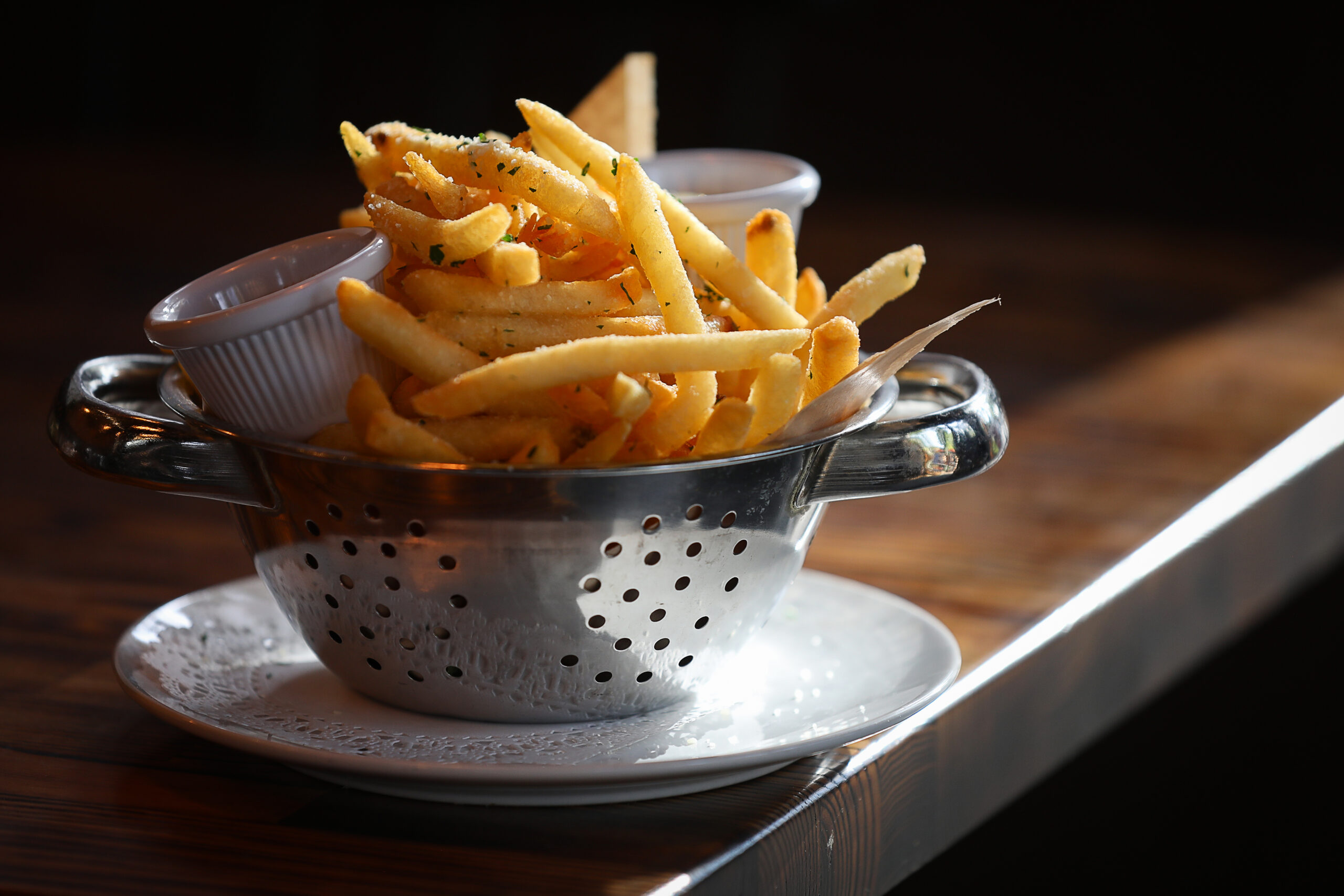 Fries at The Porch Kitchen in Sebastopol