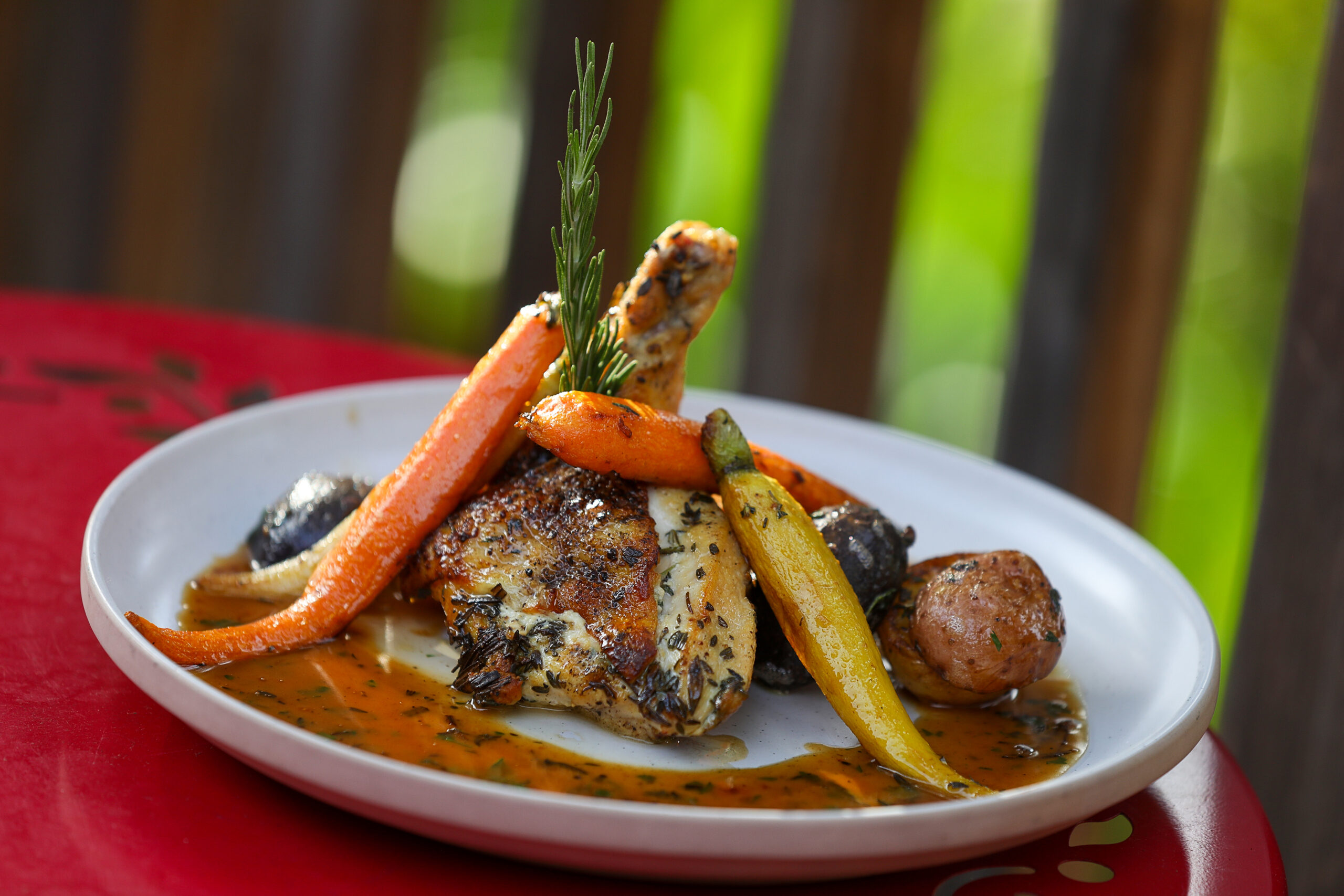 French Chicken Breast served at The Porch Kitchen in Sebastopol